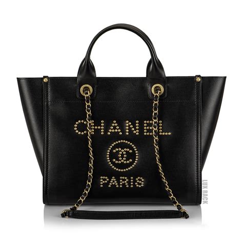 chanel deauville small leather black au price|chanel deauville clothing.